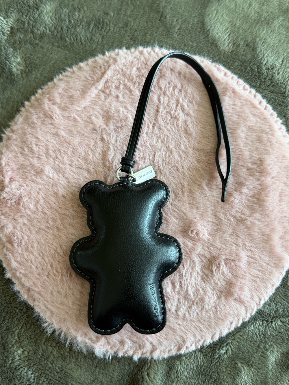 Coach Authentic Bear Puffy Bag Charm